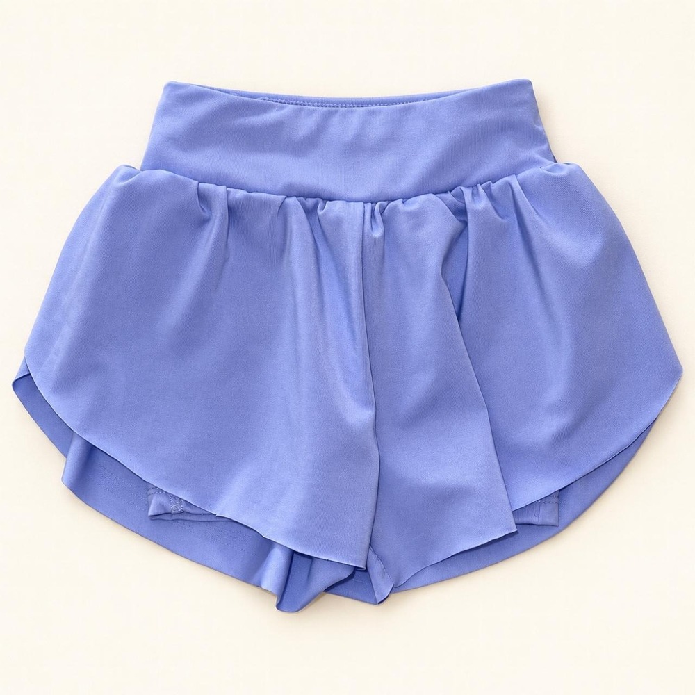 Grayson Mini Periwinkle Butterfly Shorts • 18 Months